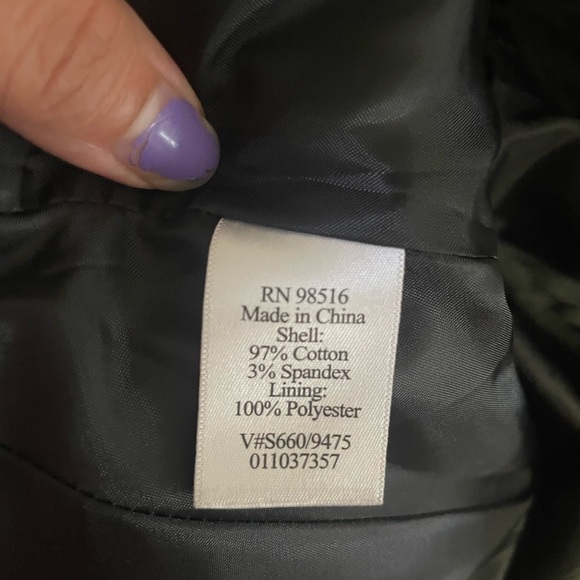 Coldwater Creek Blazer Multi-Colored Floral Size 16 - Picture 4 of 5